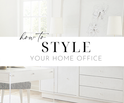 How to Style Your Home Office