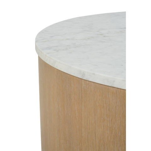 White Oak Carrara Coffee Table