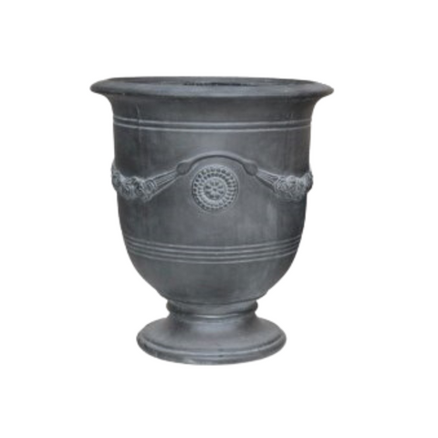 Fibreclay Urn Antique Grey