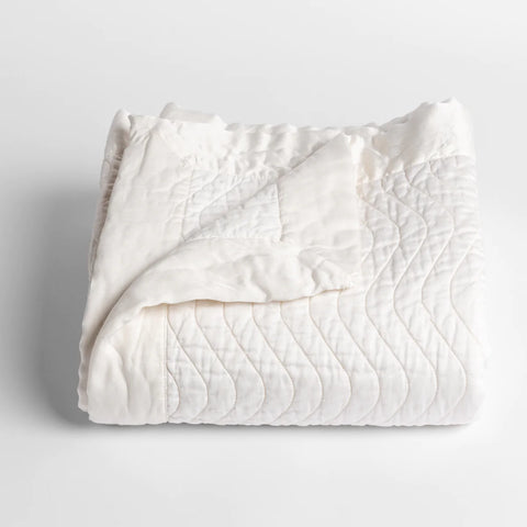 Cirillo Baby Blanket, White