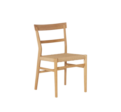 Mikkel Dining Chair, White Washed Oak