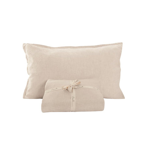 Teigan Natural Linen Pillow Sham