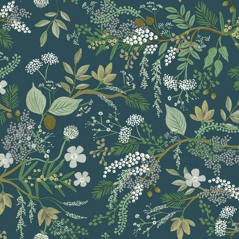 Forest Garden Wallpaper, Evergreen
