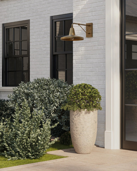 Mariner Brass Outdoor Wall Sconce