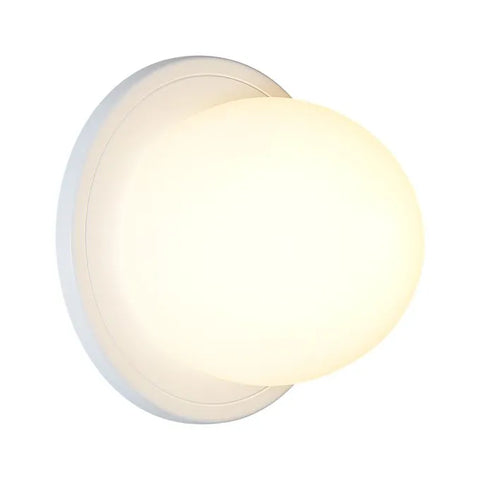 Angus Wall Sconce, White
