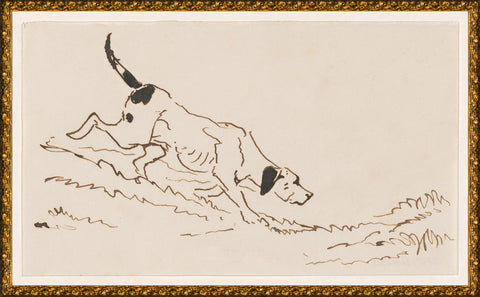 The Hound Dog C. 1856