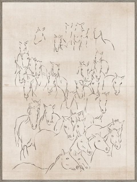 Sketch Horses