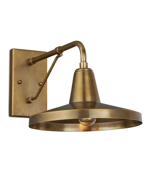 Mariner Brass Outdoor Wall Sconce