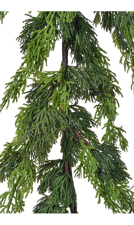 6' Wispy Cedar Garland