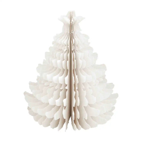 Handmade Ivory Paper Tree, Small and Large