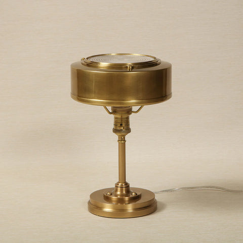 Henley Task Lamp, Aged Brass