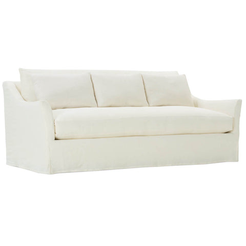 White 85” Moreau Slipcovered Sofa