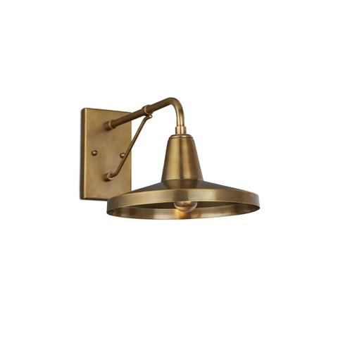 Mariner Brass Outdoor Wall Sconce