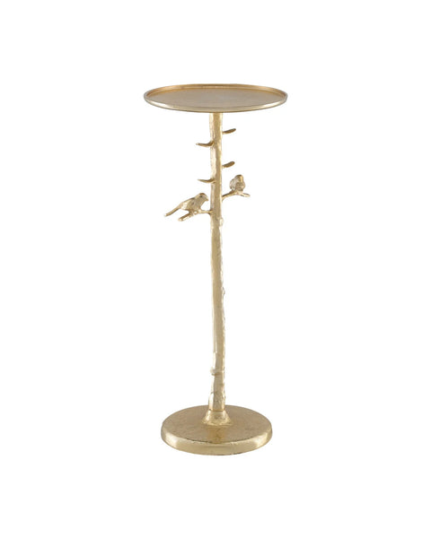 Piaf Side Table, Gold