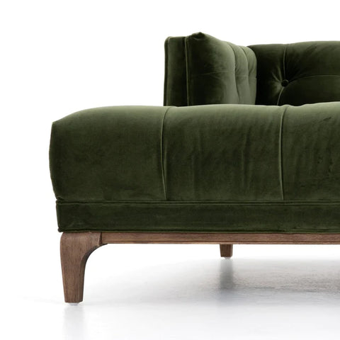 Theo Olive Chaise