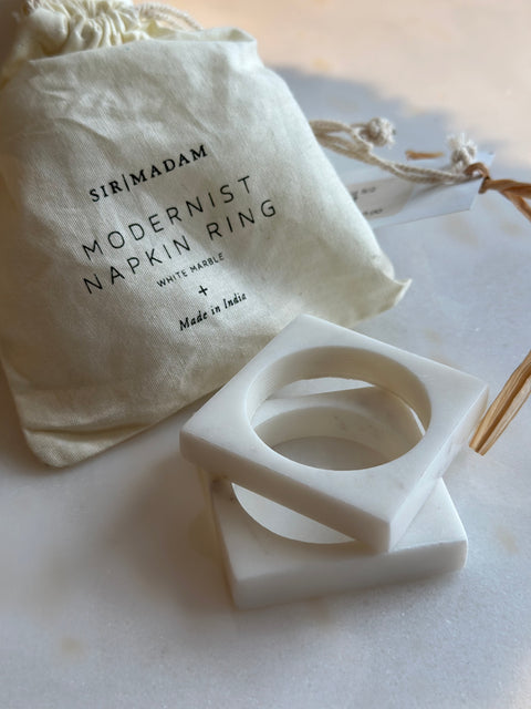 Marble Napkin Rings