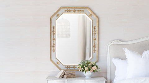 Eva Floral Mirror