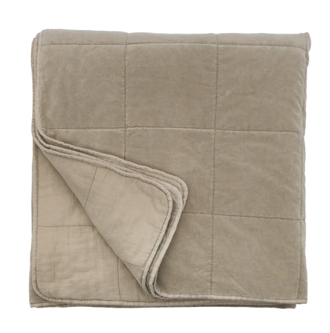Camille Coverlet Oversized, Taupe