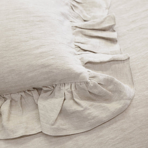 Brigitte Body Pillow, Flax