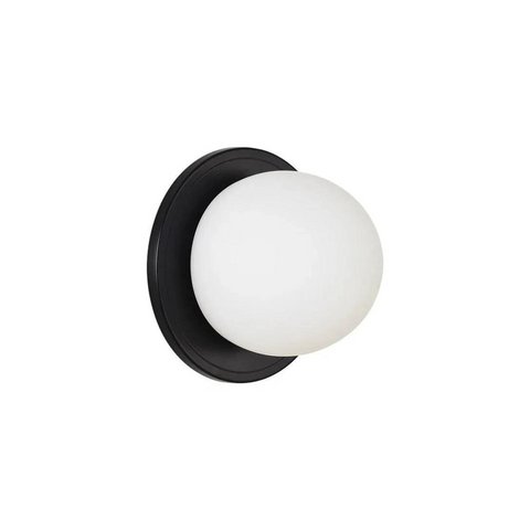 Angus Wall Sconce, Matte Black