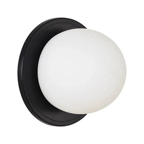 Angus Wall Sconce, Matte Black