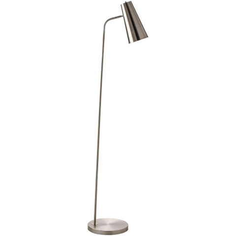 Tanner Floor Lamp, Nickel