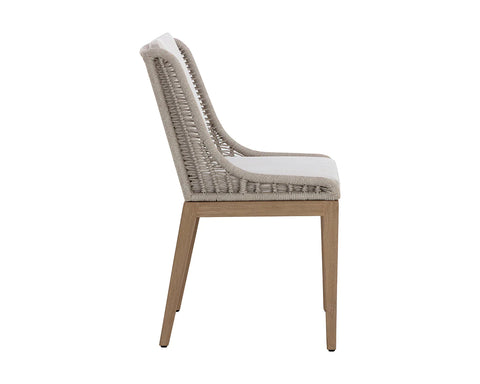 Ayla Outdoor Dining Chair, Drift Brown