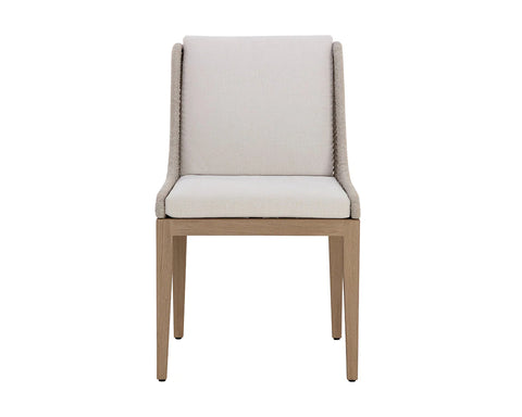 Ayla Outdoor Dining Chair, Drift Brown