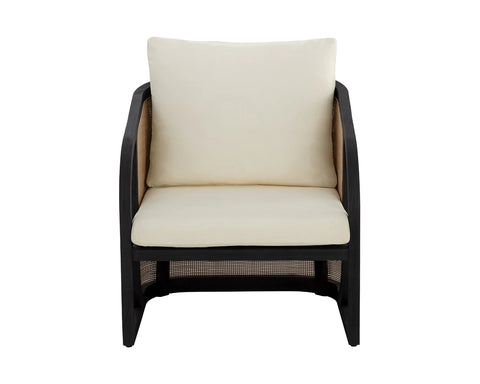 Saint Tropez Lounge Chair, Charcoal