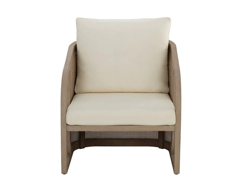 Saint Tropez Lounge Chair, Drift Brown
