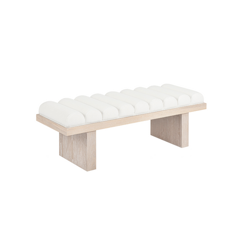 Palermo Bench, White