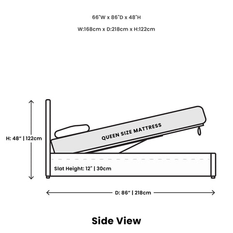 Aurora Storage Bed