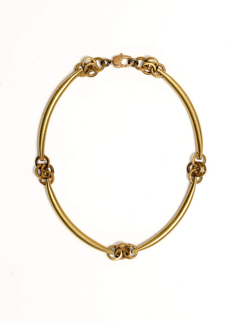 Ario, Brass Necklace