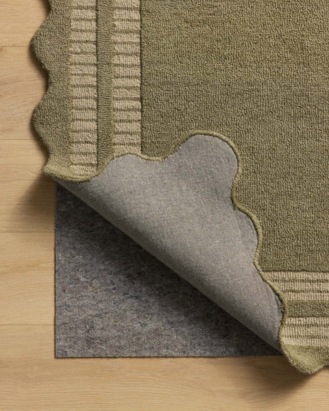 Chris Loves Julia x Loloi, Scottie  Olive / Pebble Rug