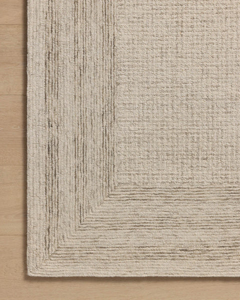 Amber Lewis x Loloi, Windsor Ivory/Stone Rug