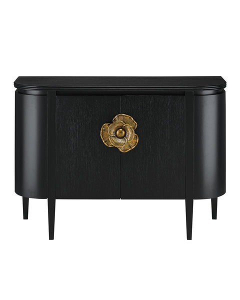 Flora Black Cabinet