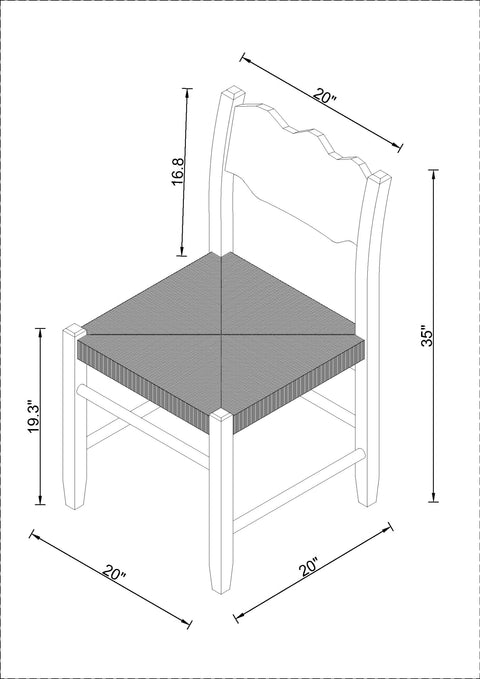 Stevie Scalloped Dining Chair