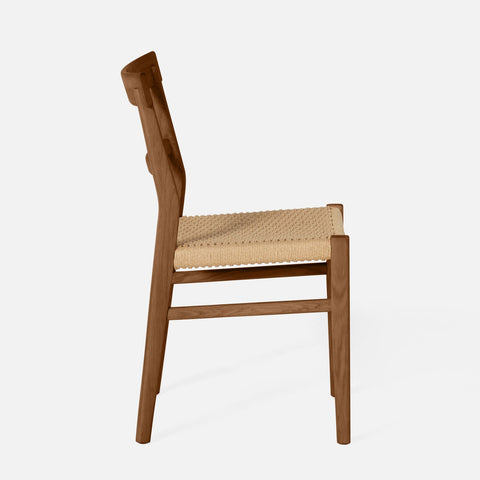 Mikkel Dining Chair, Warm Brown Oak