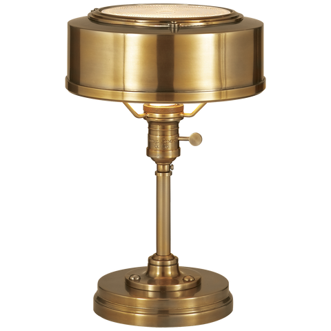 Henley Task Lamp, Aged Brass