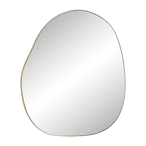 Peony Irregular Round Mirror