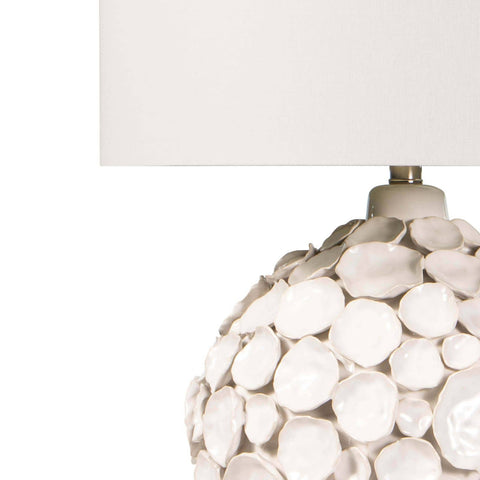 Coastal Living Lucia Ceramic Table Lamp (White)