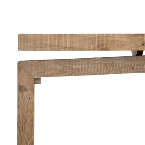 Southill Console Table, Rustic Natural