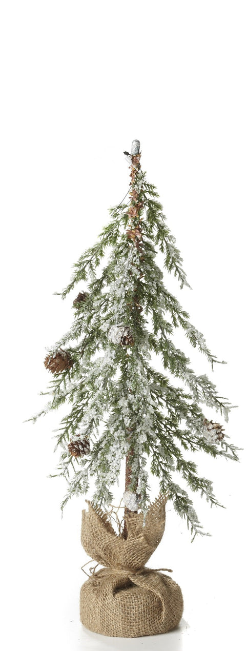 Tinsley Frosted Pine Tree 12"