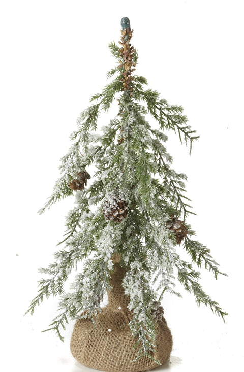 Tinsley Frosted Pine Tree 18"