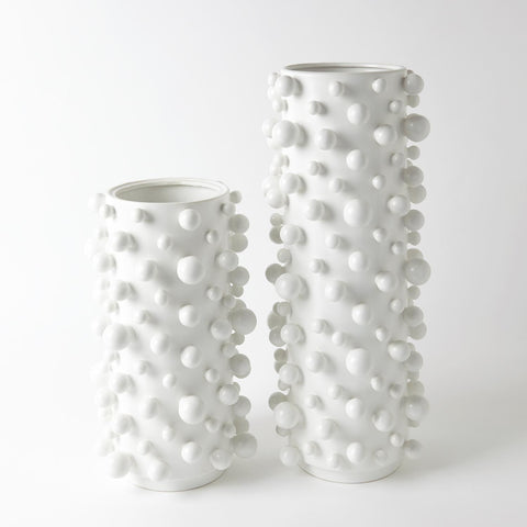 Polly White Vases