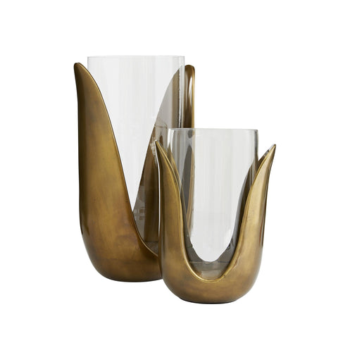 Ava Tulip Vases, Sizes Large And Small. 
