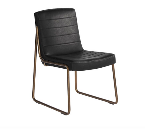 Aviana Dining Chair, Vintage Black
