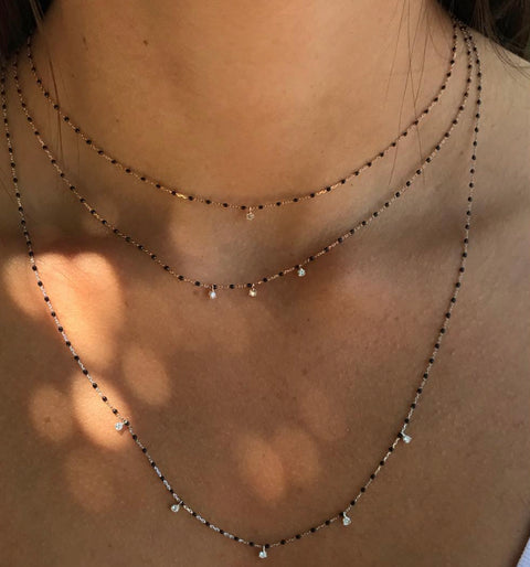 gigiCLOZEAU Mini Necklace Diamond