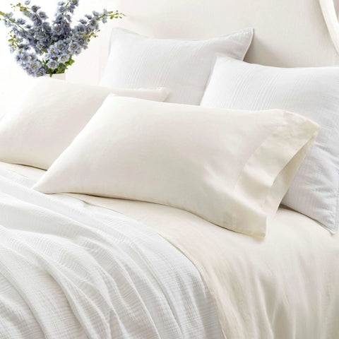 Linen Ivory Pillowcases