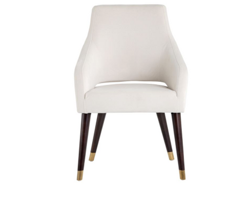 Luisa Dining Chair, Cream